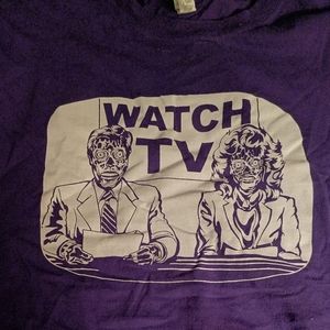 "Watch TV" funny t-shirt 3XL